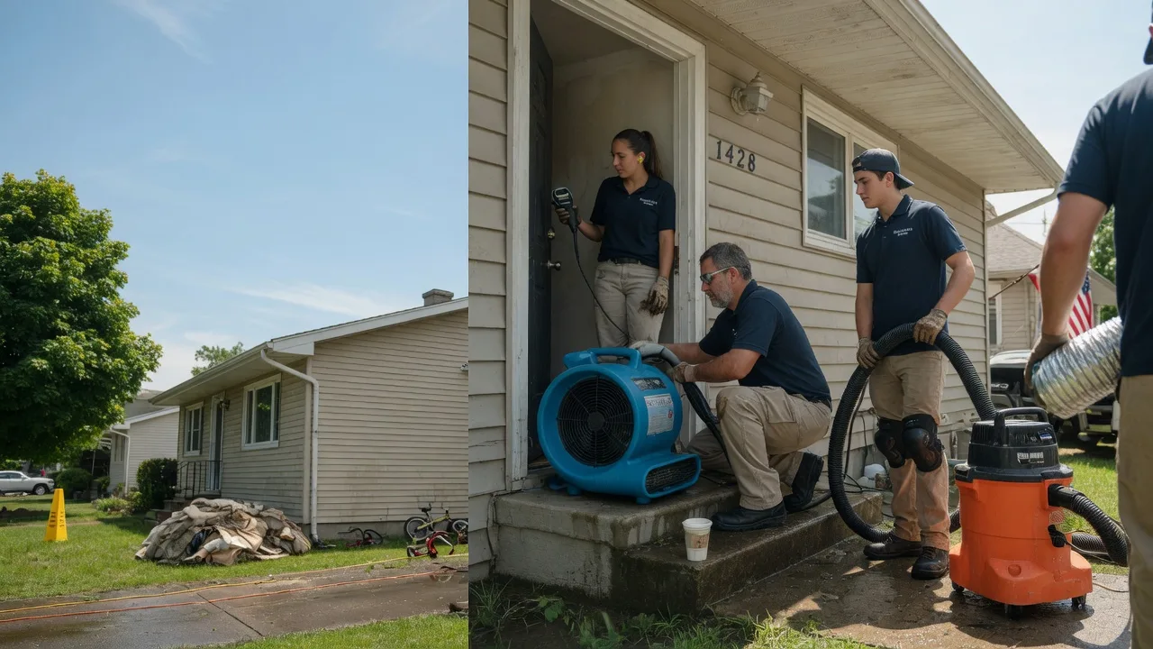 Water Damage Restoration in Warbranch, KY near me